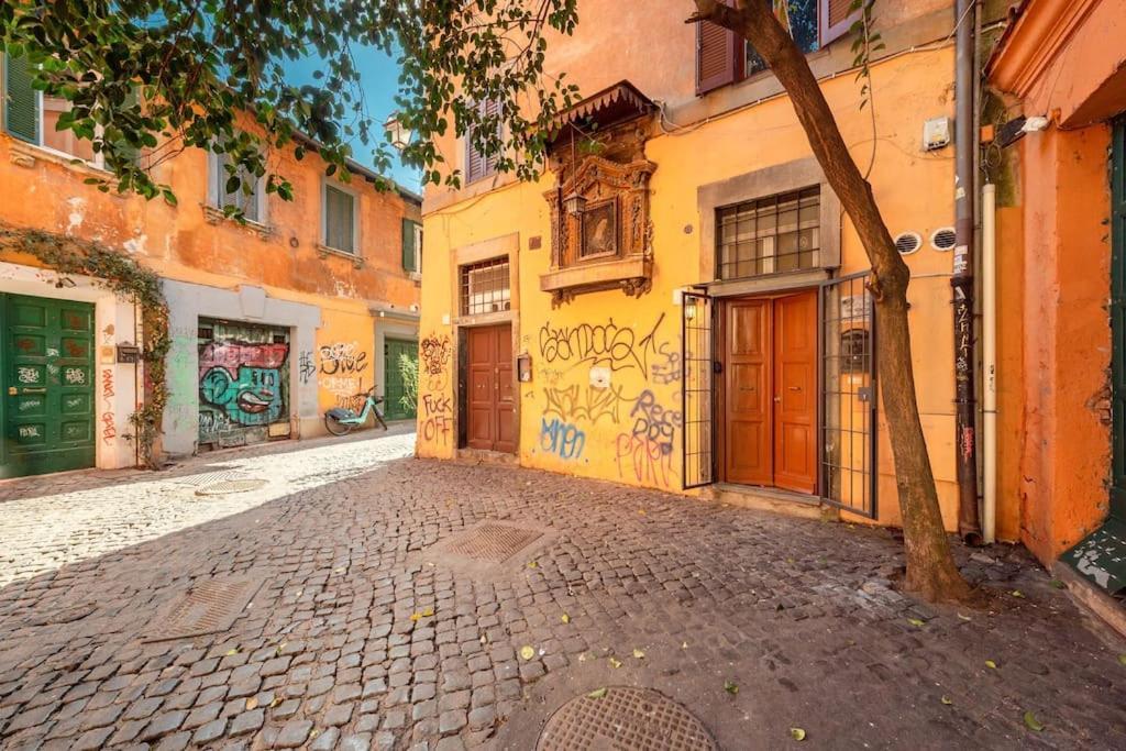 Old Trastevere Studio Roma Exterior foto